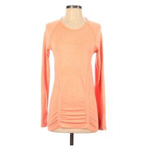 Athleta Women’s S Fastest Track Long Sleeve Ruched Thumbhole Top